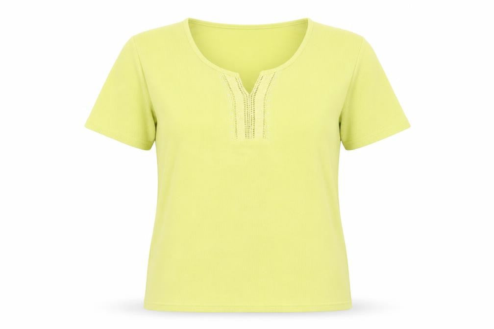 love tees Womens Green   Basic T-Shirt Size 18