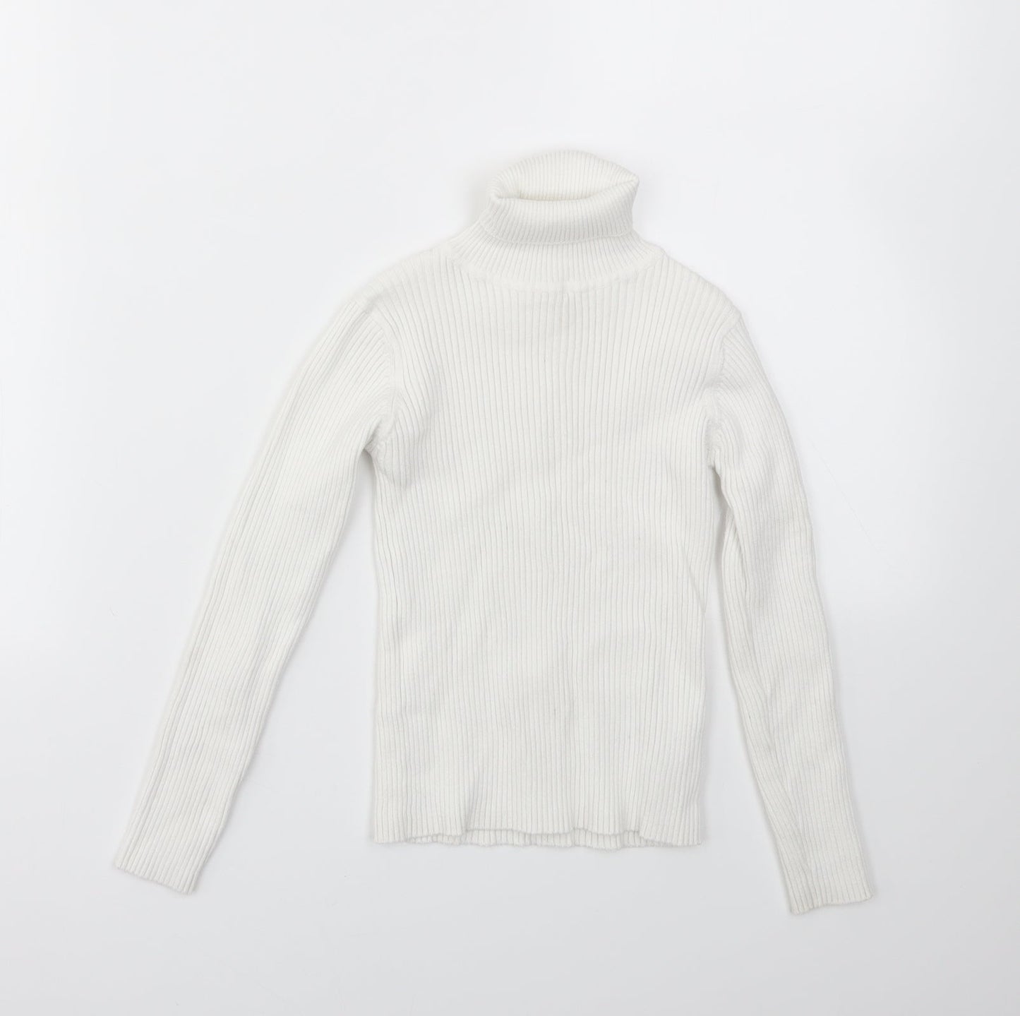 NEXT Girls White   Basic T-Shirt Size 6 Years