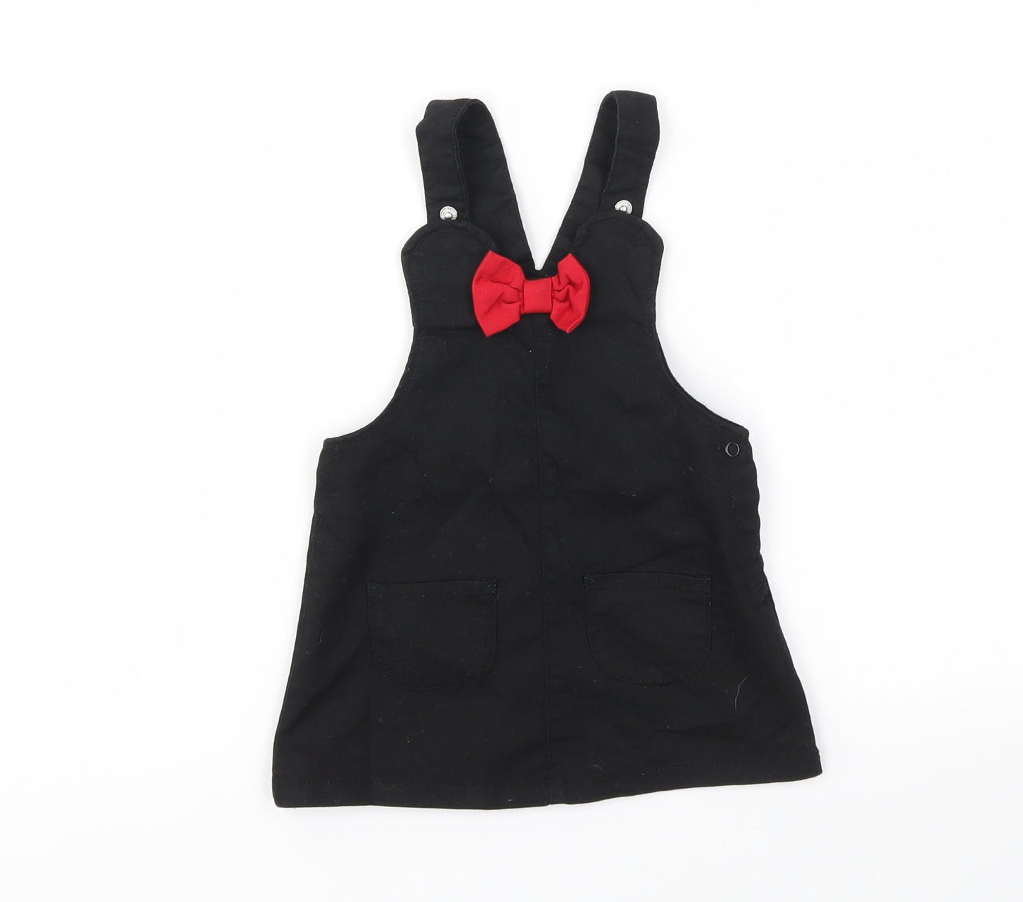 H&M Girls Black   Fit & Flare  Size 6-9 Months