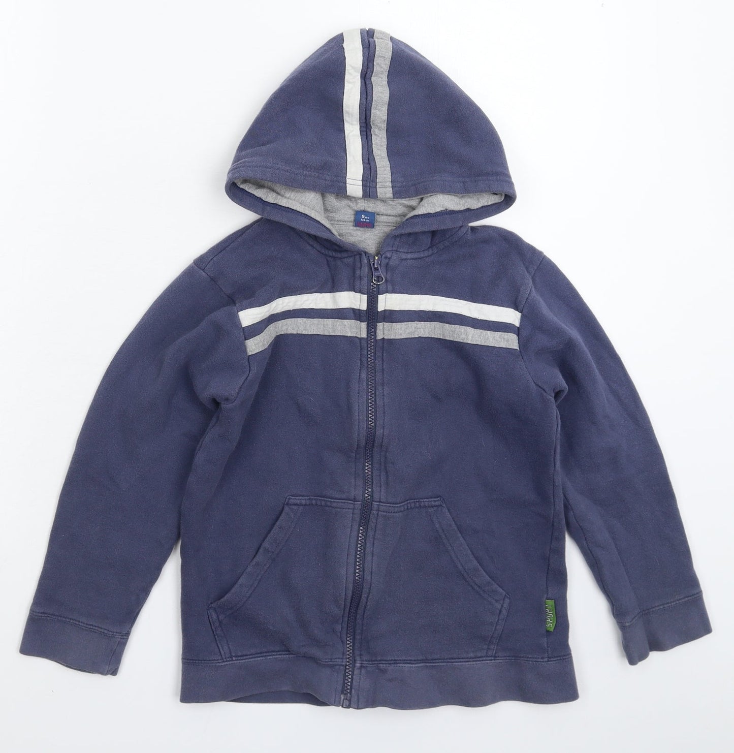 TU Boys Blue   Full Zip Hoodie Size 9 Years