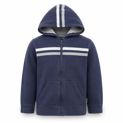 Tu Boys Blue   Full Zip Hoodie Size 9 Years