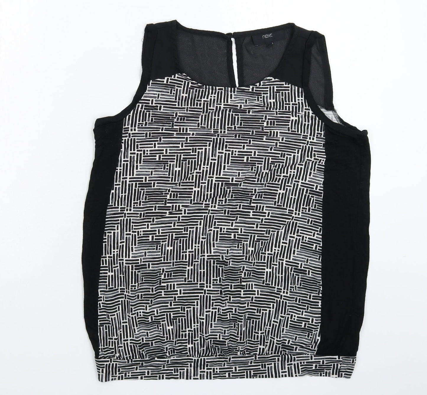 NEXT Womens Multicoloured Geometric  Basic Tank Size 14