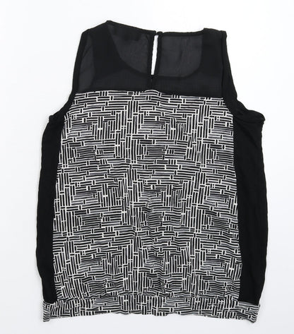 Next Womens Multicoloured Geometric  Basic Tank Size 14