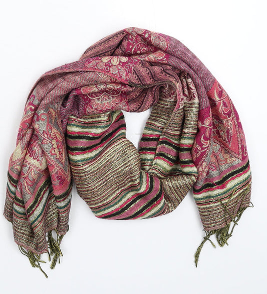 Preworn Womens Multicoloured  Knit  Scarf