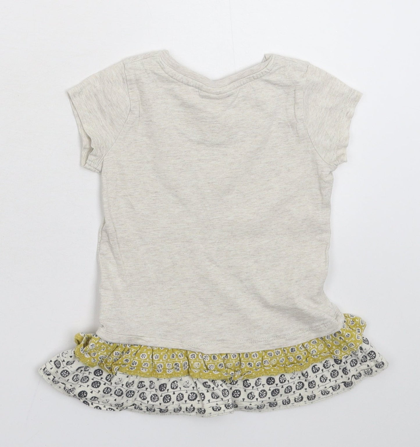 NEXT Girls Grey   T-Shirt Dress  Size 18-24 Months