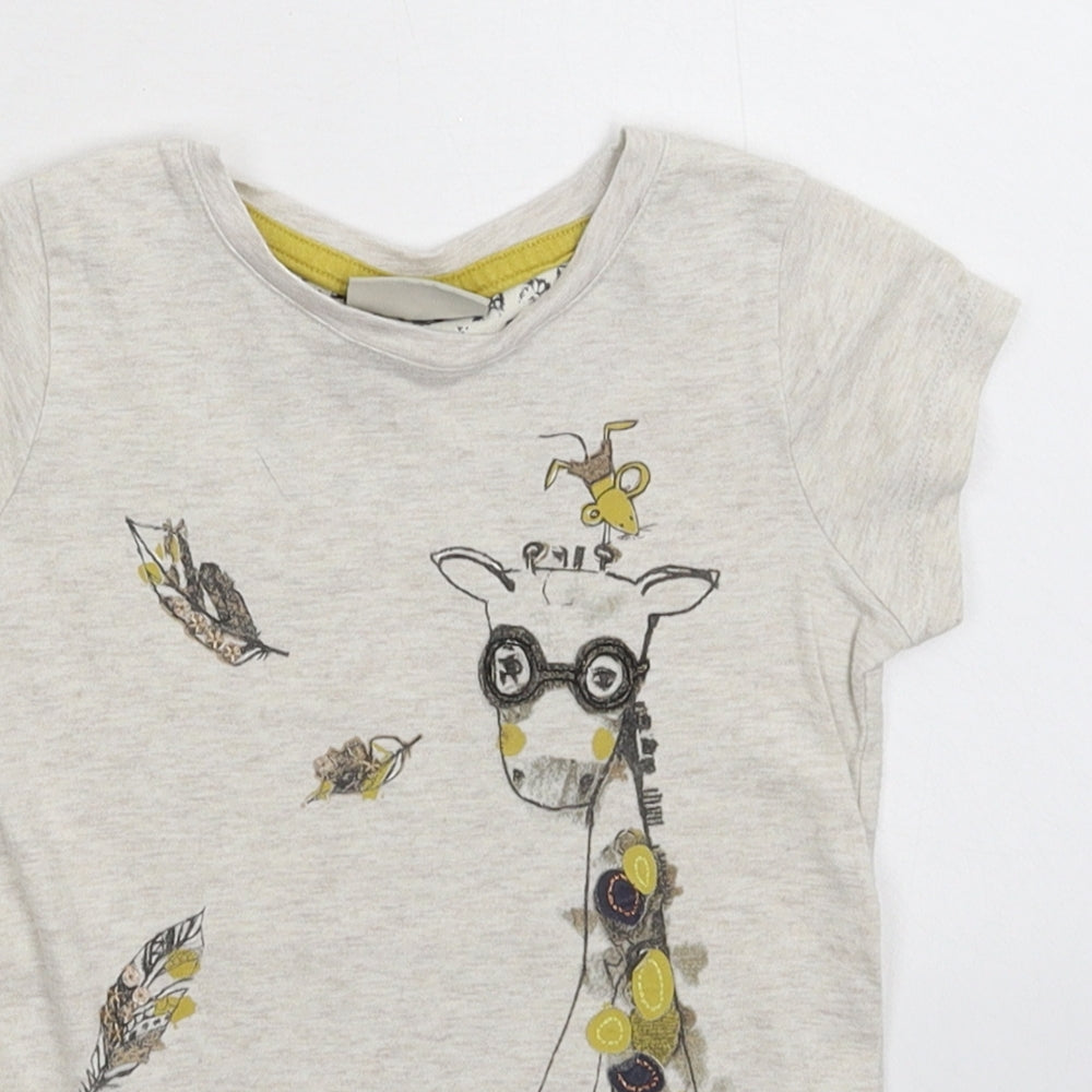 NEXT Girls Grey   T-Shirt Dress  Size 18-24 Months