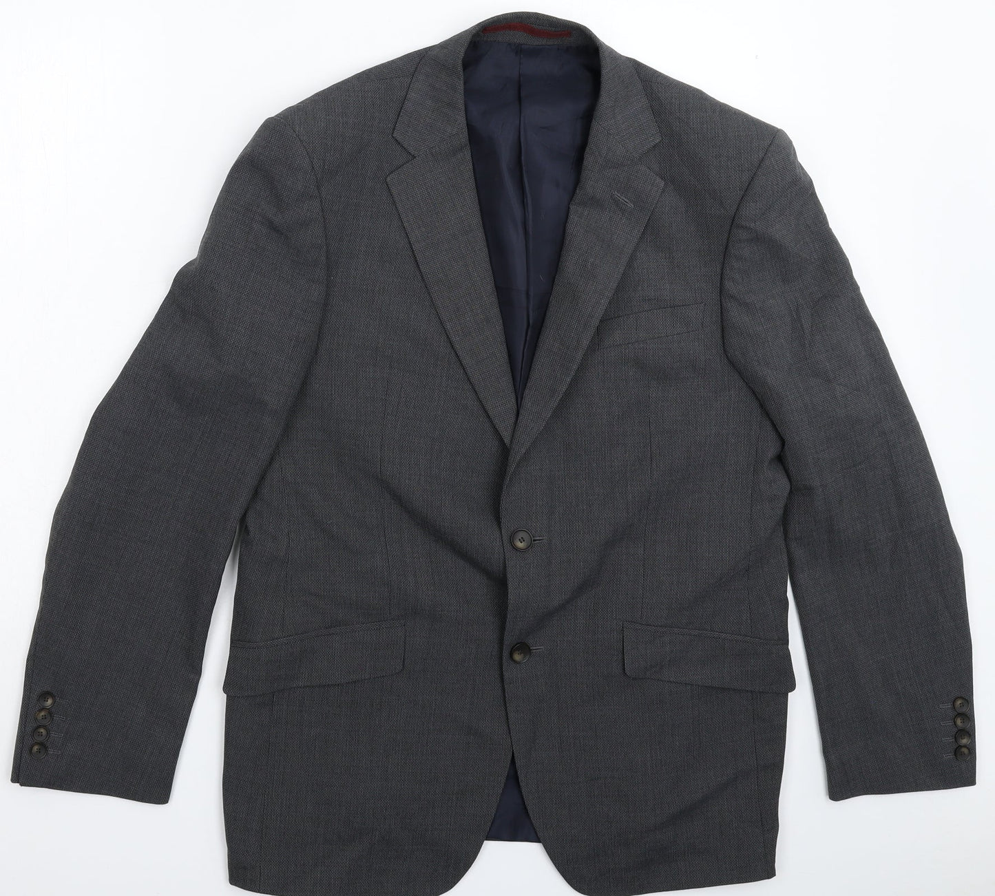 Marks and Spencer Mens Grey   Jacket Suit Jacket Size 40