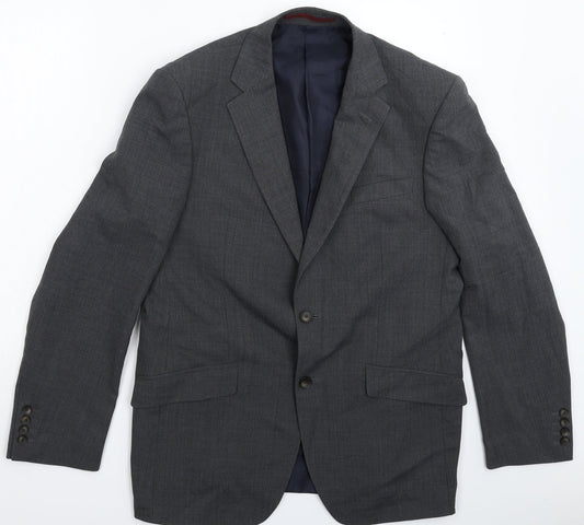 Marks and Spencer Mens Grey   Jacket Suit Jacket Size 40