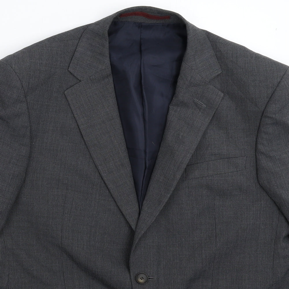 Marks and Spencer Mens Grey   Jacket Suit Jacket Size 40