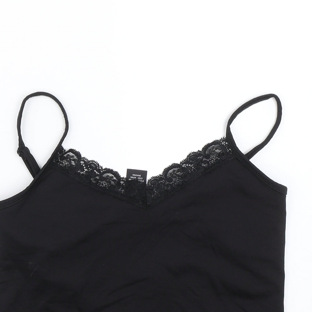 New York Company Girls Black   Basic Tank Size M