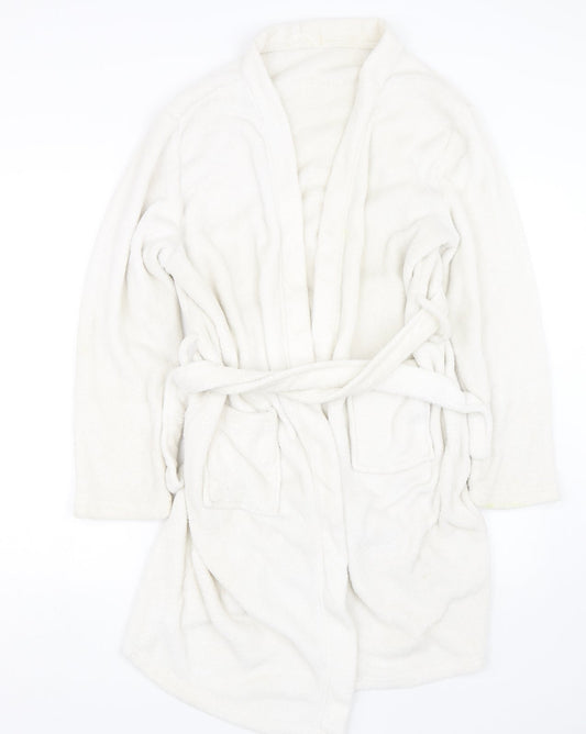 Preworn Womens White   Cami Gown Size S