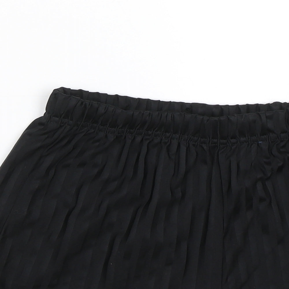 Schoolwear Boys Black Striped  Sweat Shorts Size 10 Years
