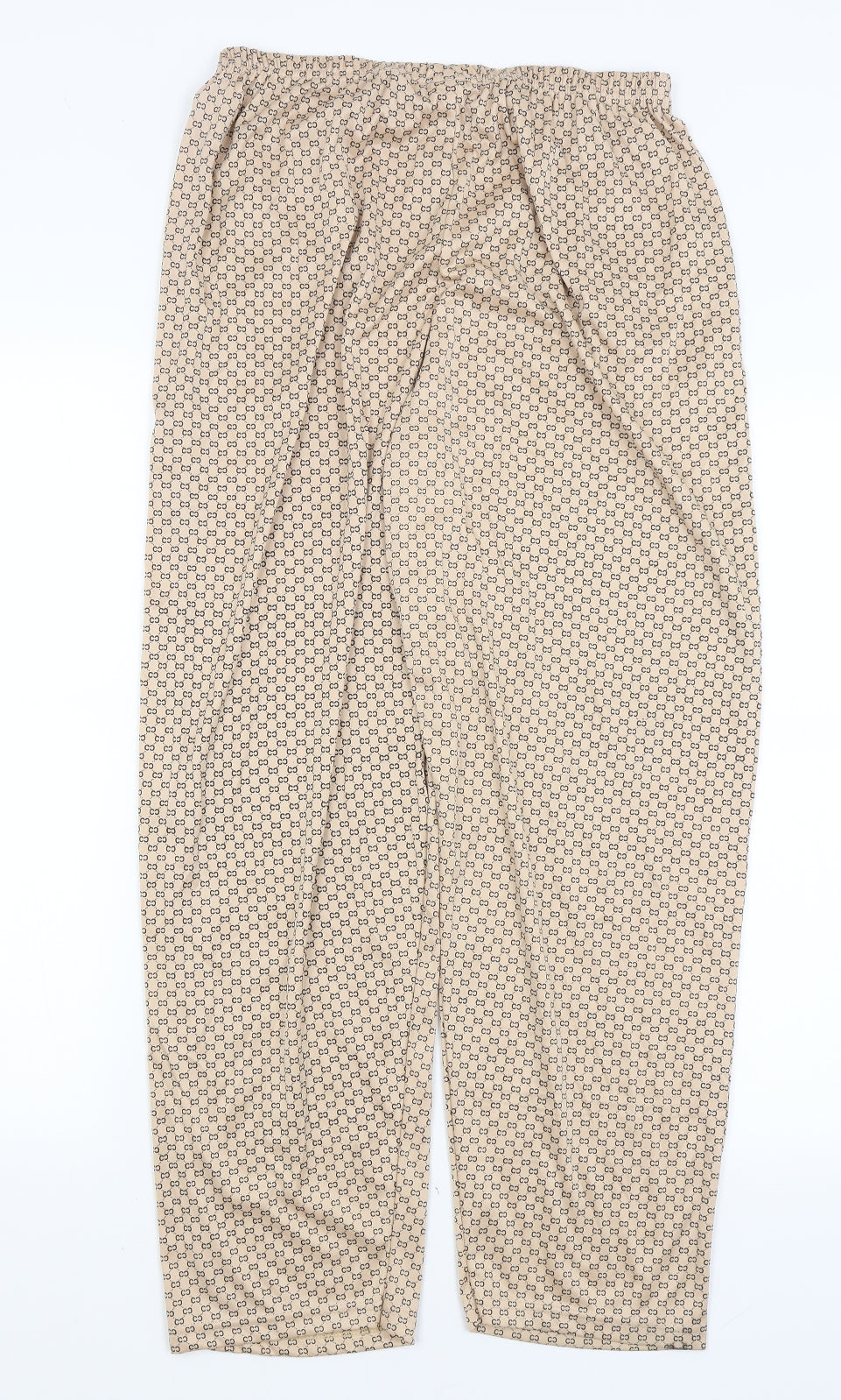 Le Tyna Womens Brown   Trousers  Size M L27 in