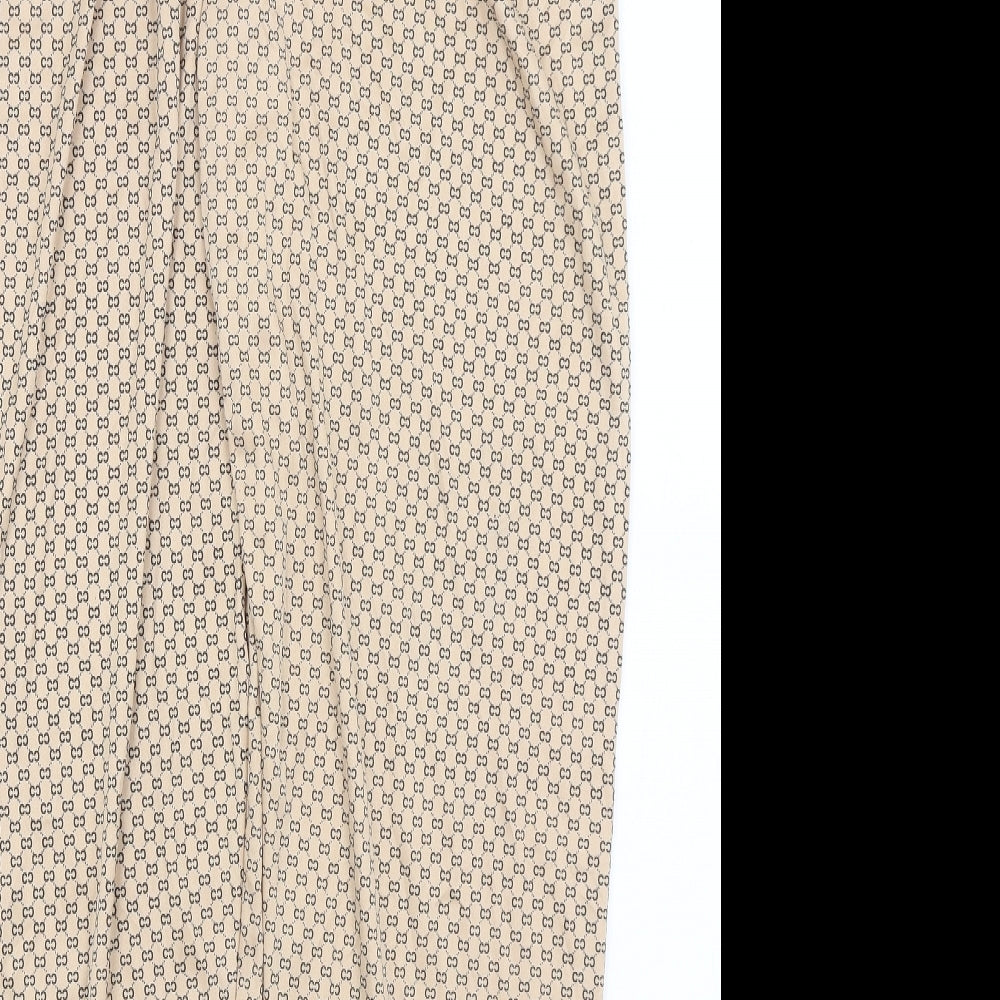 Le Tyna Womens Brown   Trousers  Size M L27 in