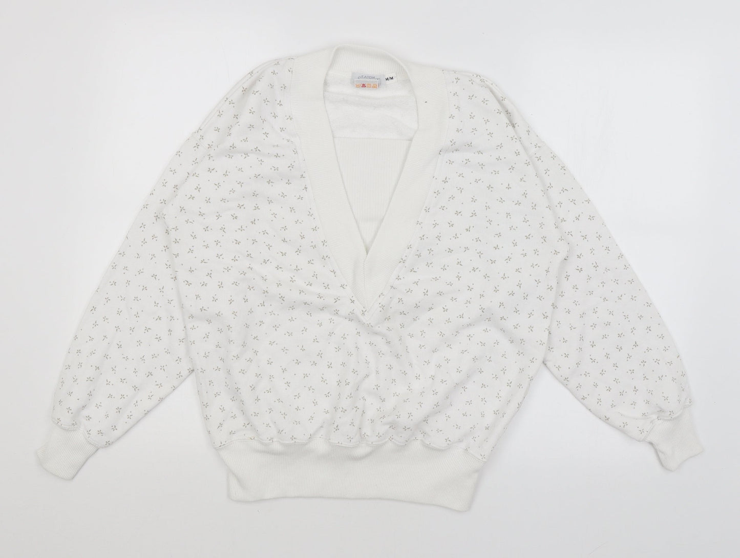 Eaton Select Womens White   Pullover Jumper Size M