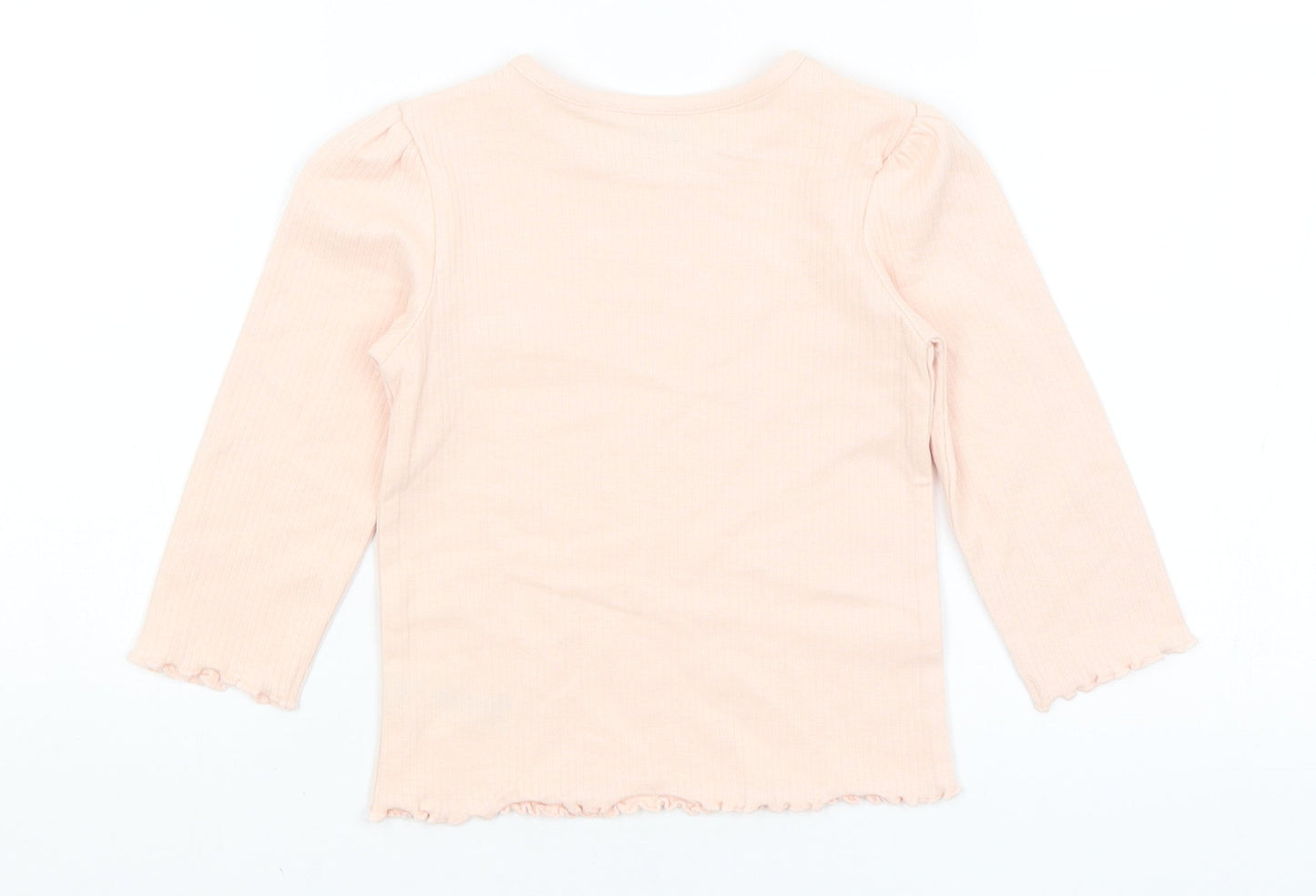 Nutmeg Baby Pink   Basic T-Shirt Size 12-18 Months