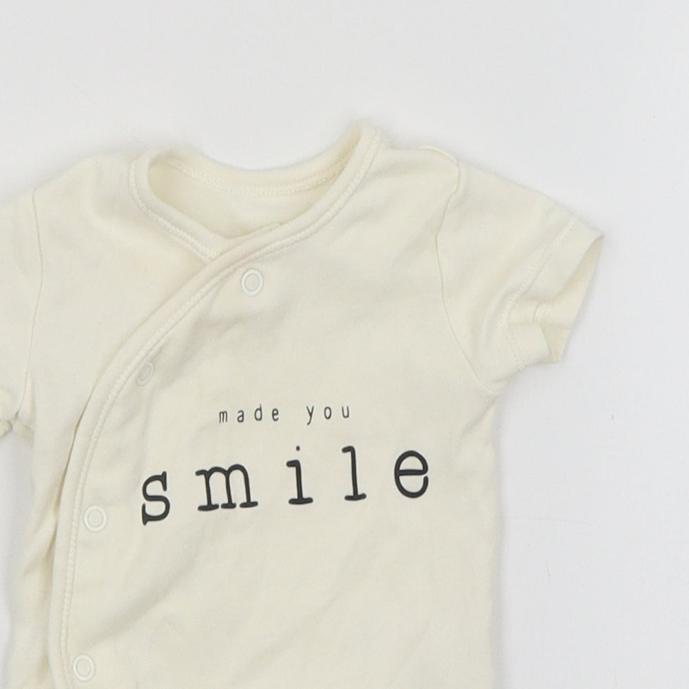 George Baby Ivory   Romper One-Piece Size 6-9 Months  - Made You Smile