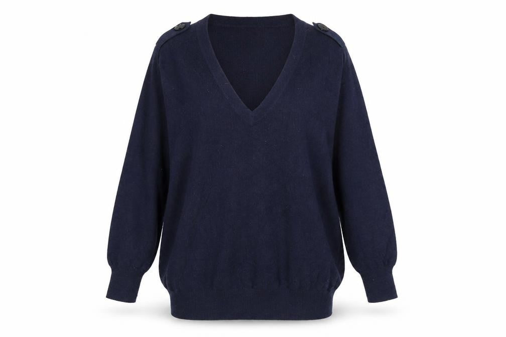 Gharani Strok Womens Blue   Pullover Jumper Size 12