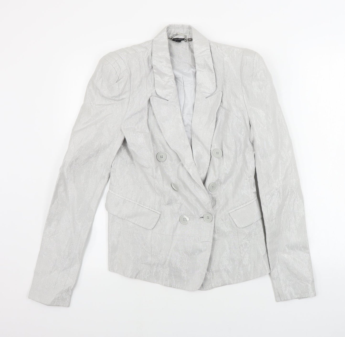 Full Circle  Womens Grey   Jacket Blazer Size 12