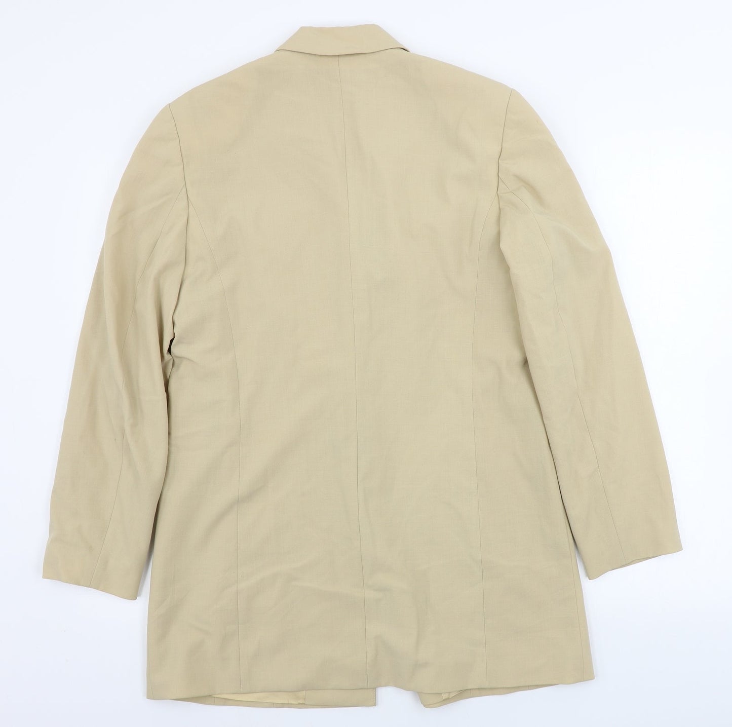 Yarell  Womens Beige   Jacket Blazer Size 12