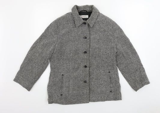 Gelco Womens Grey   Jacket Coat Size 14
