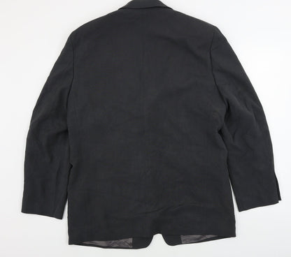 Back view of Cecil gee men’s grey jacket blazer, size 42