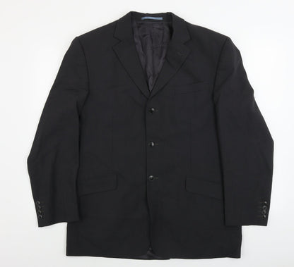 Next  Mens Grey Houndstooth  Jacket Blazer Size 42