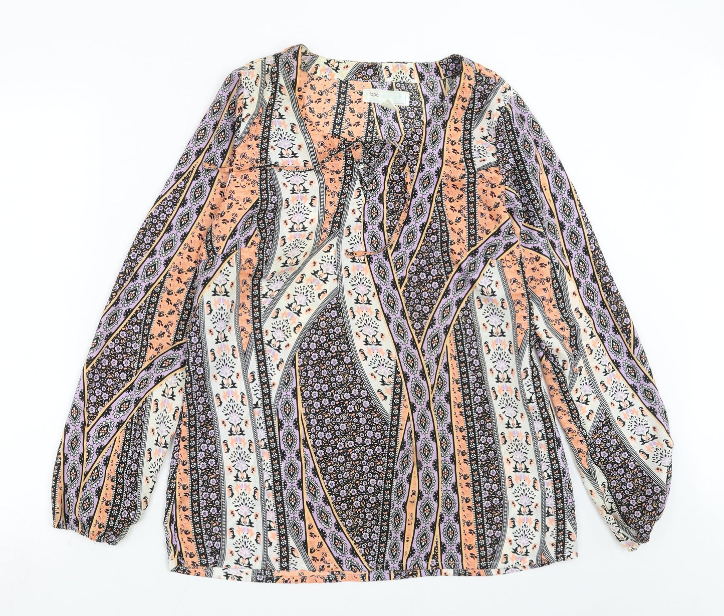 BPC Selection Womens Multicoloured Floral  Basic Blouse Size 14
