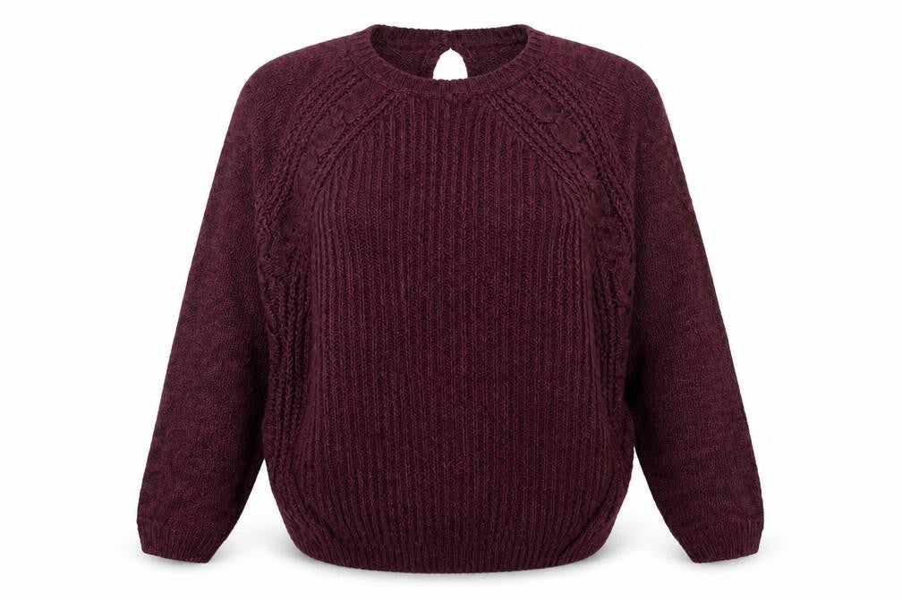 New Look Womens Purple   Pullover Jumper Size M