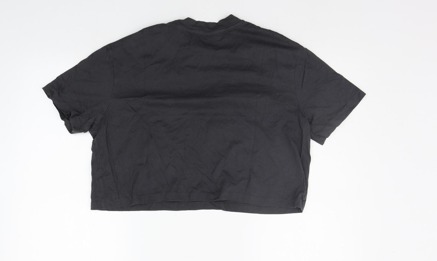 Preworn Womens Grey   Basic T-Shirt Size 8