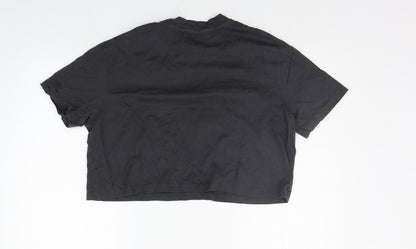 Preworn Womens Grey   Basic T-Shirt Size 8