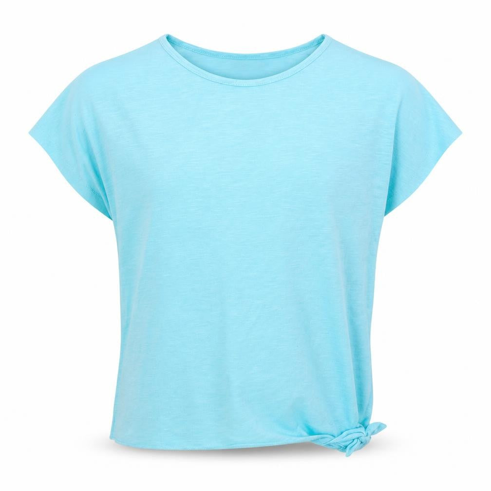 MISS EVIE Girls Blue   Basic T-Shirt Size 13-14 Years