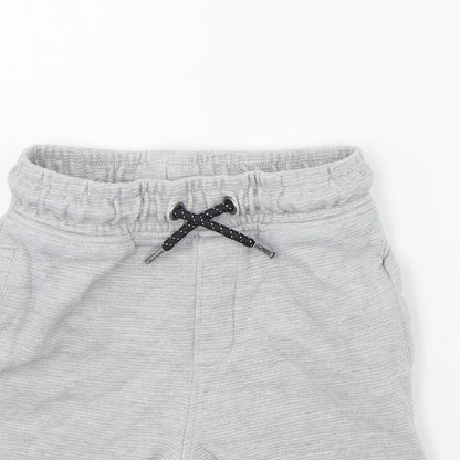 Tu Boys Grey   Chino Shorts Size 6 Years