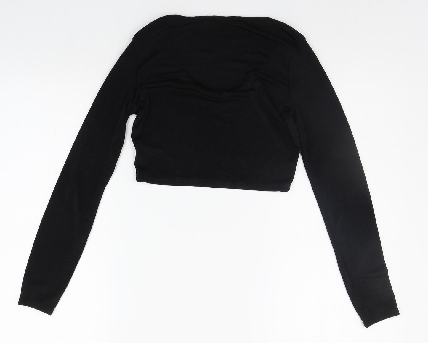 Boohoo Womens Blue   Basic Blouse Size 8