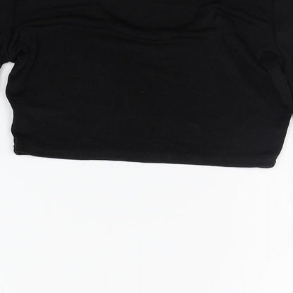 Boohoo Womens Blue   Basic Blouse Size 8