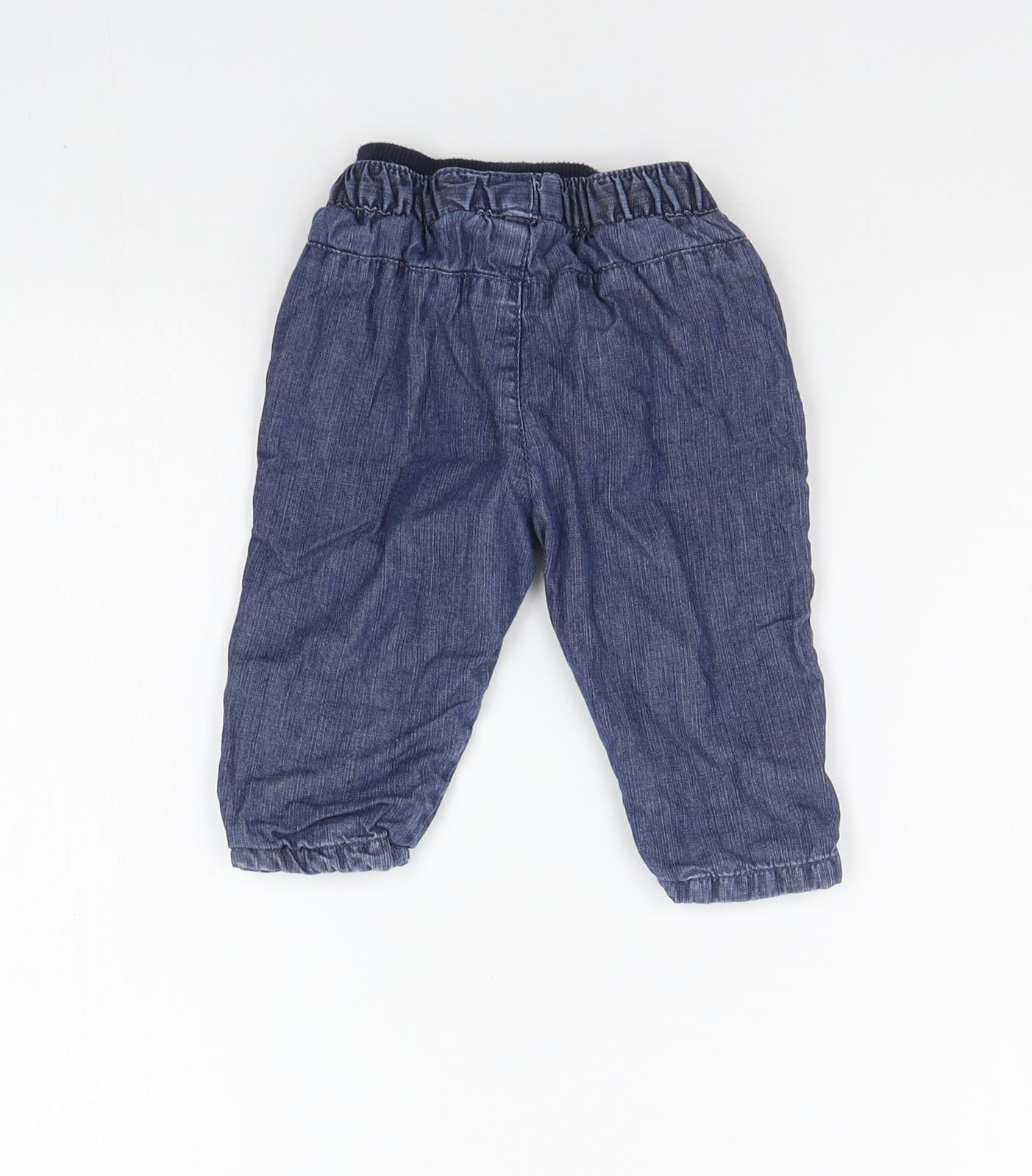 Mothercare Baby Blue   Jogger Jeans Size 3-6 Months