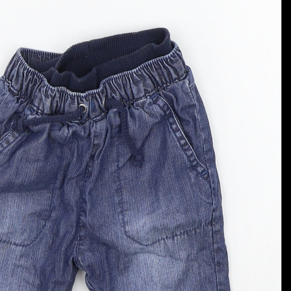Mothercare Baby Blue   Jogger Jeans Size 3-6 Months