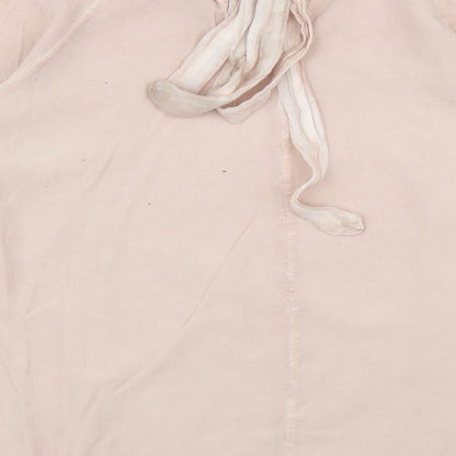New Line Womens Pink   Basic Blouse Size L