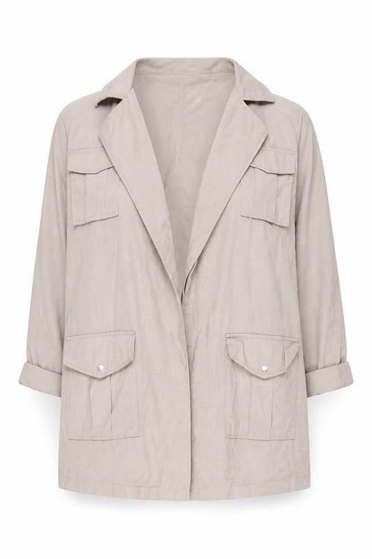 New Look Womens Beige   Jacket Blazer Size 10