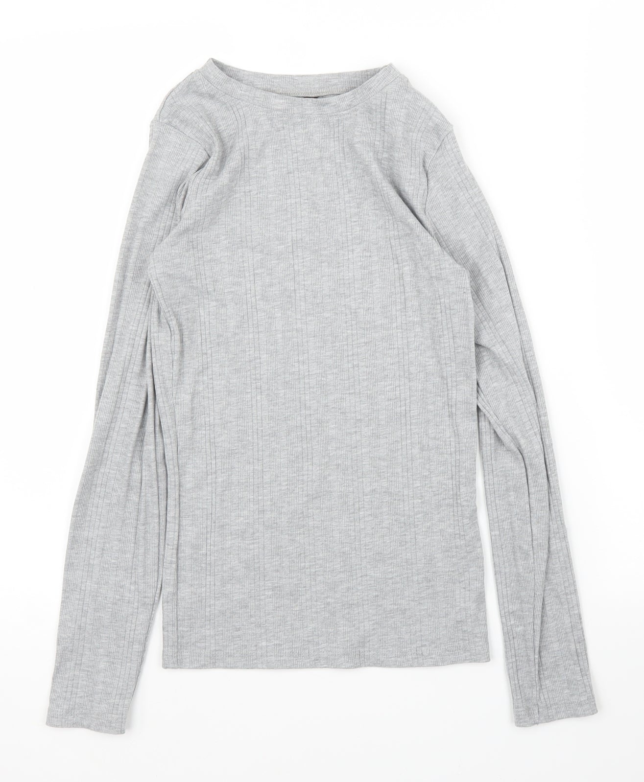 New Look Womens Grey   Basic T-Shirt Size 8