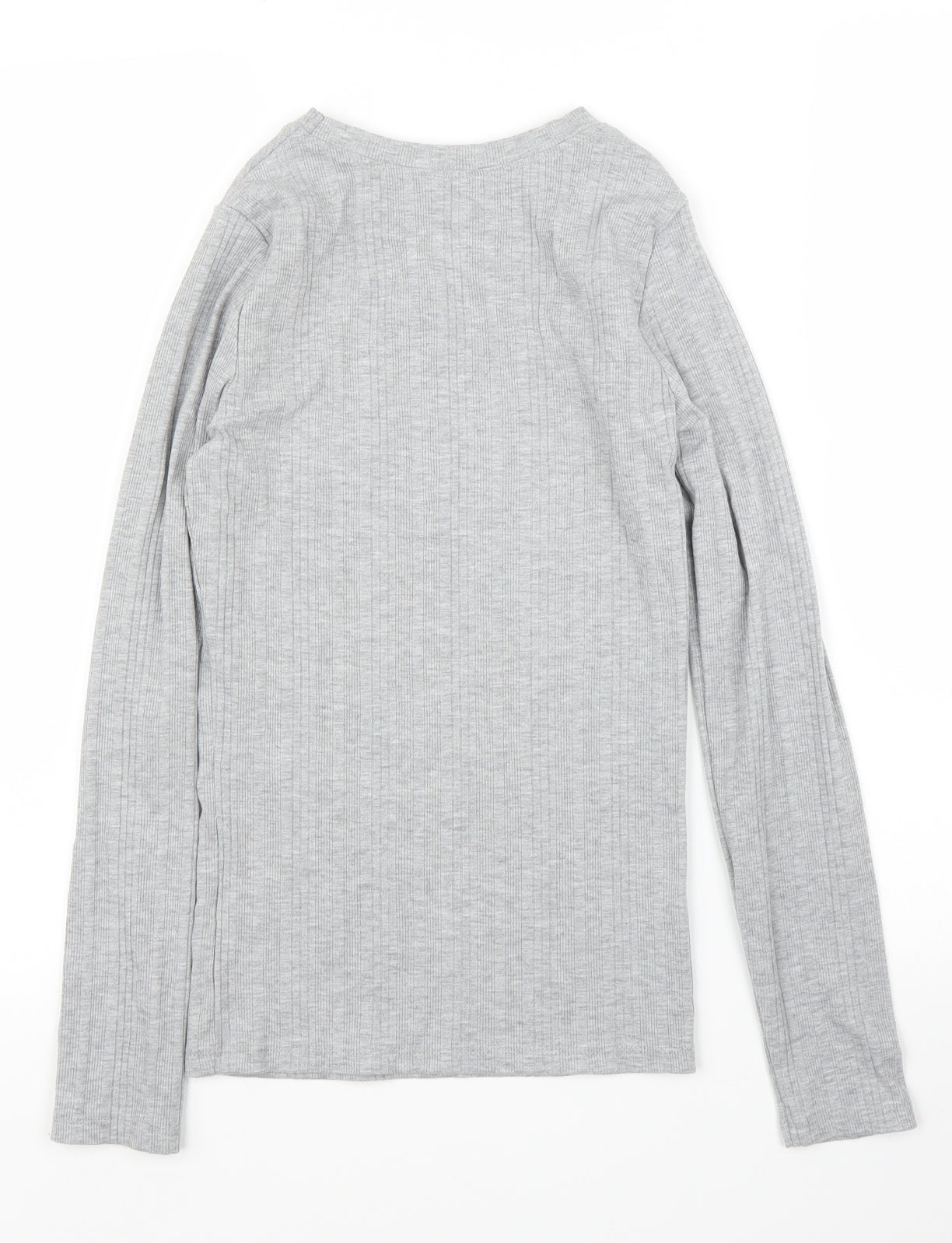 New Look Womens Grey   Basic T-Shirt Size 8