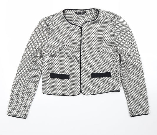 Miss Selfridge Womens Black   Cardigan Jumper Size 10  - Chanel jacket