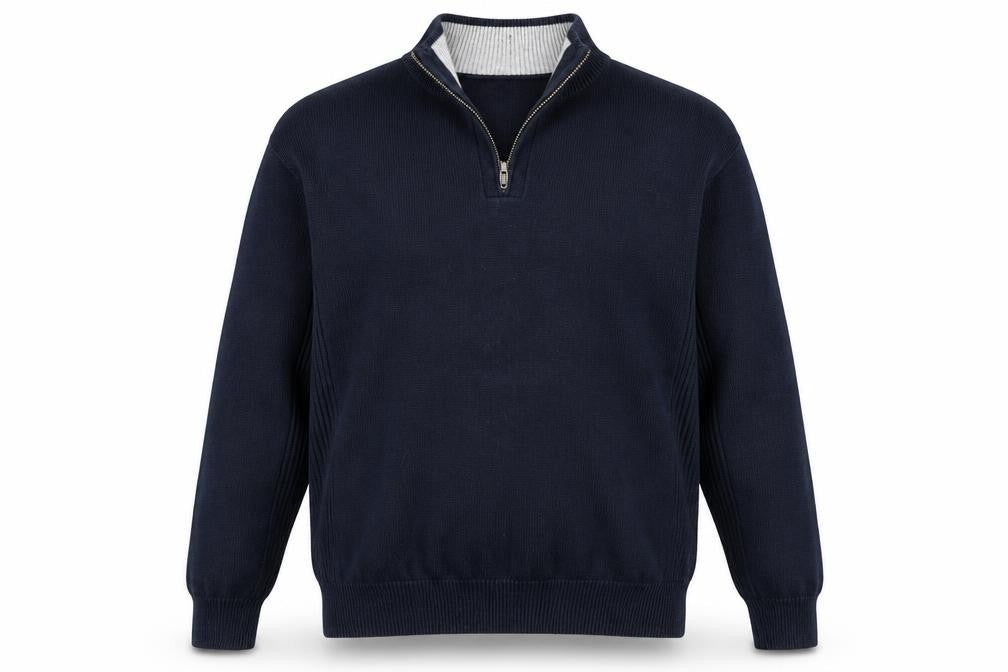Easy Mens Blue   Pullover Jumper Size L