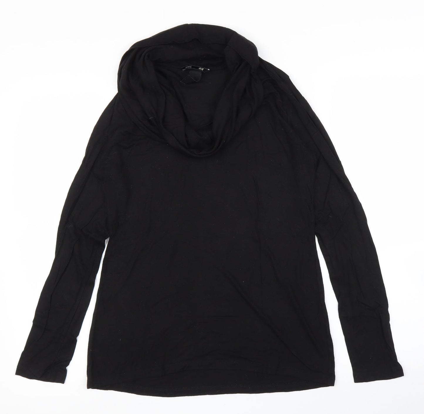 H&M Womens Black   Basic T-Shirt Size M
