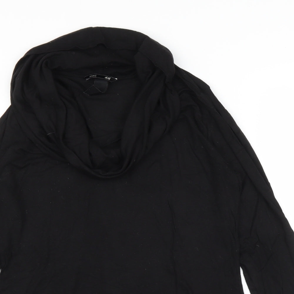 H&M Womens Black   Basic T-Shirt Size M