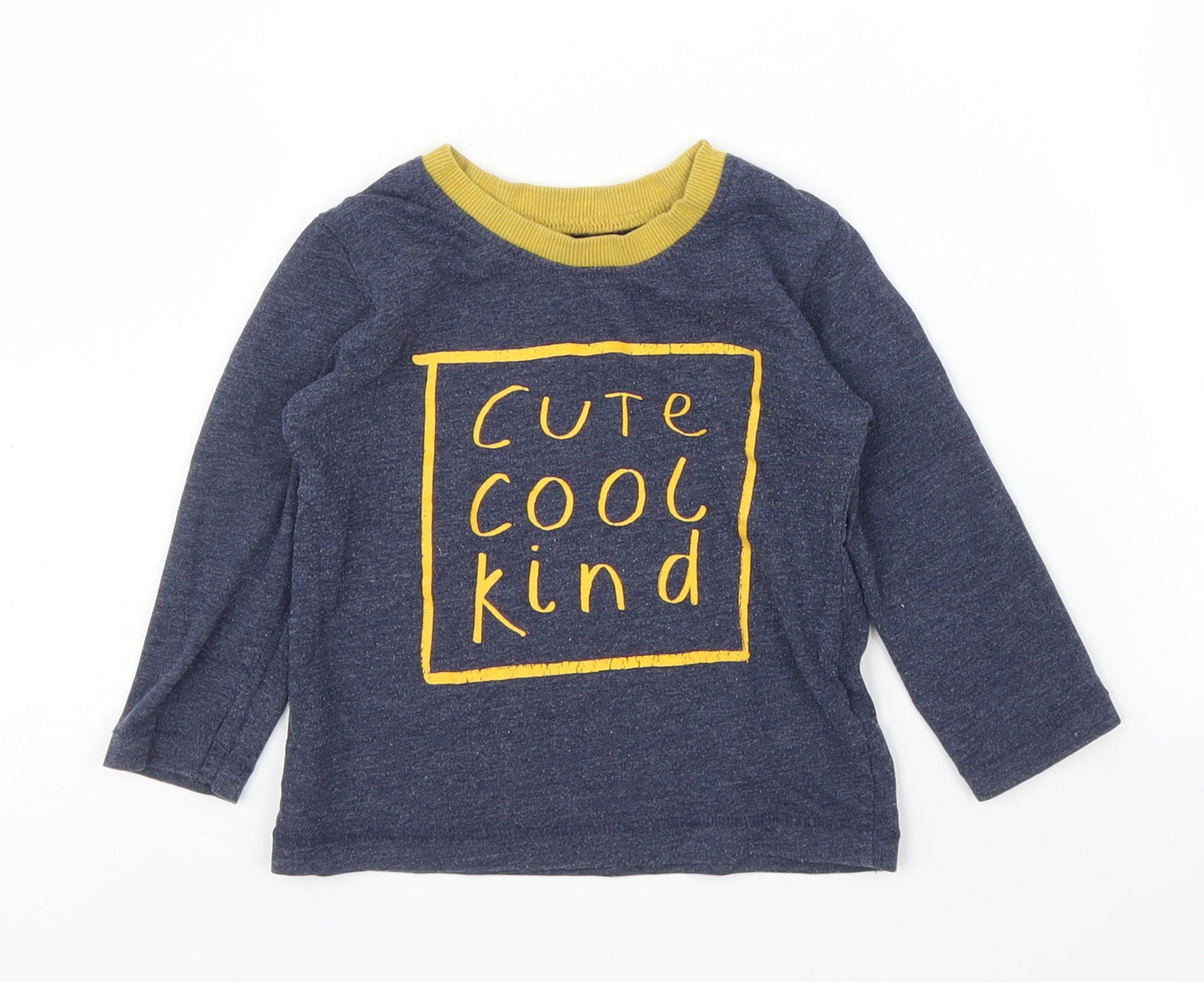 George Boys Blue   Basic T-Shirt Size 9 Years