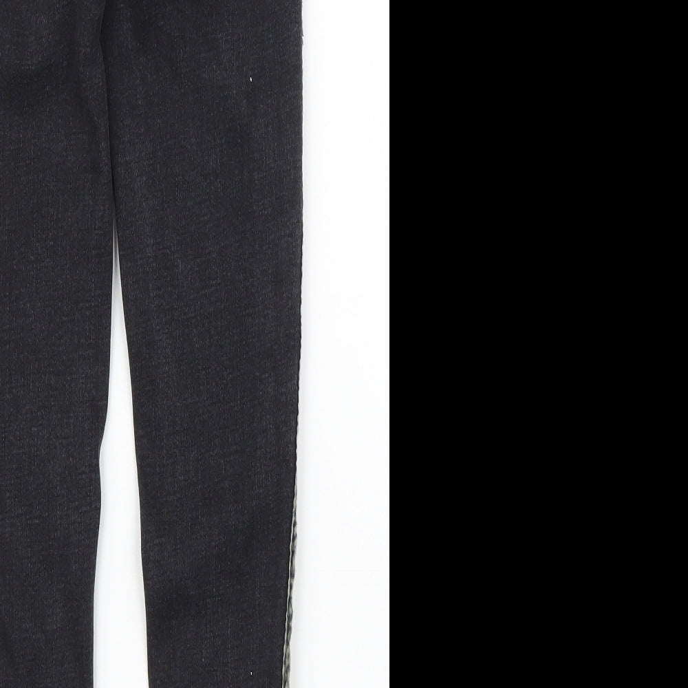 Matalan Girls Black  Denim Skinny Jeans Size 9 Years