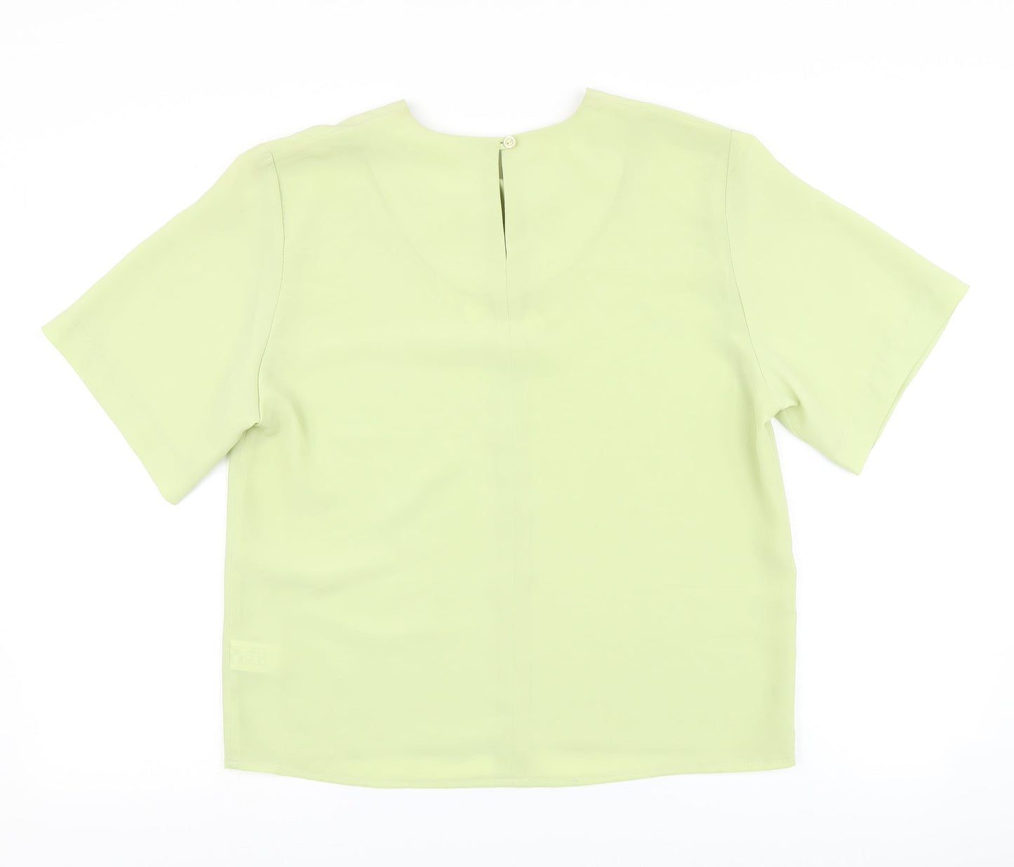 Bella Moda Womens Green   Basic Blouse Size 12