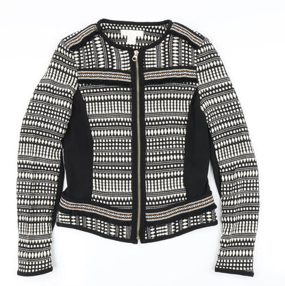H&M Womens Multicoloured Argyle/Diamond  Jacket  Size 36