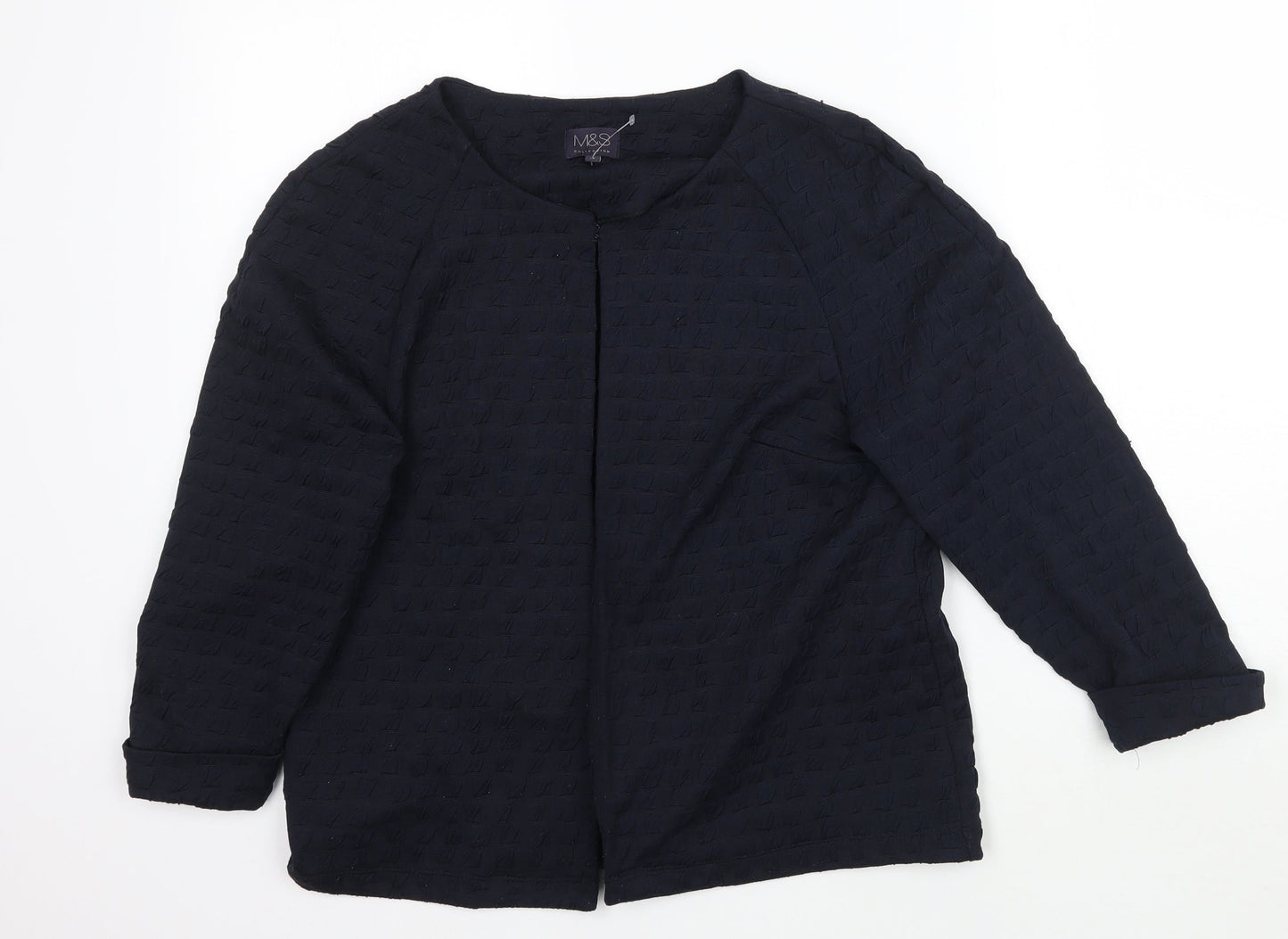 Marks and Spencer Womens Blue   Jacket Blazer Size 10